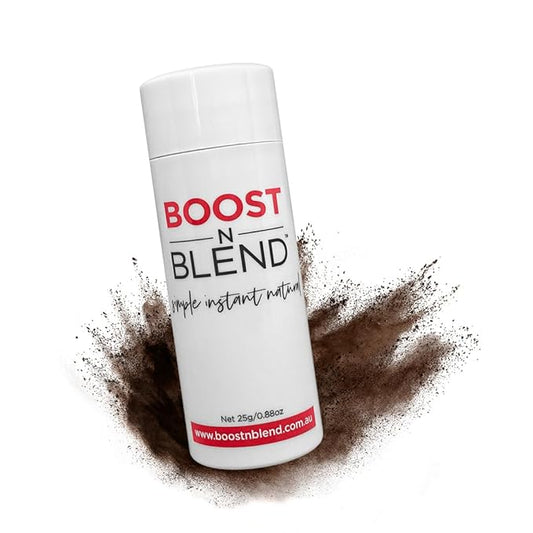 Boost N Blend Hair Volumizer for Thinning Hair in Women - Cotton Fibers and Concealer Powder for Visible Scalp (25g/0.88oz)