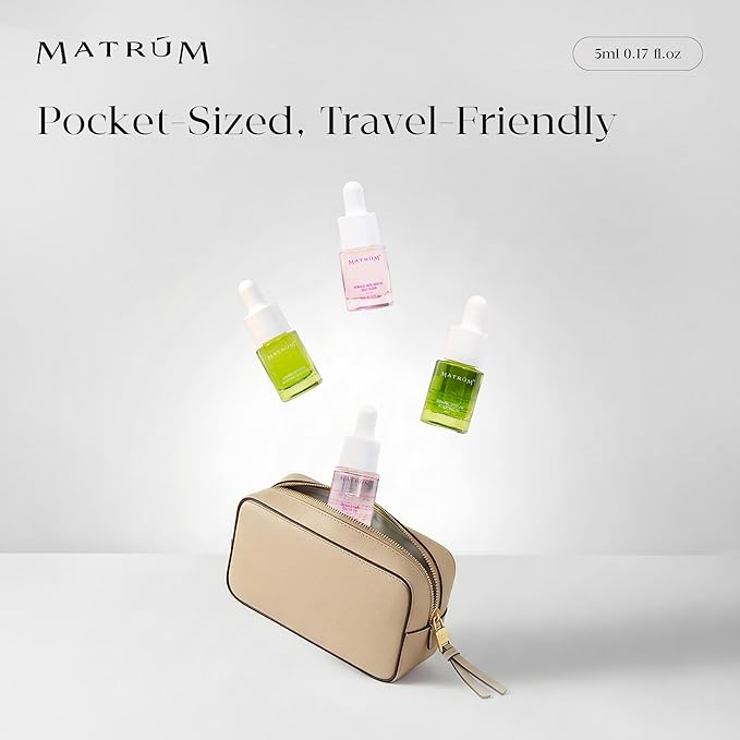 MINI Discovery & Travel Size Set - 4 x Mini Face oil for Deep Repair & Radiance Boost &Firming