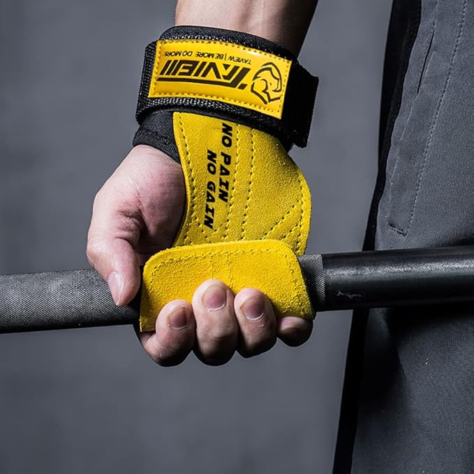 Wrist Straps for Weightlifting for Maximum Grip Support - Lifting Deadlift Strap & Weight Lifting Grips Gloves for Working Out Pull Up Deadlifting & Shrugs