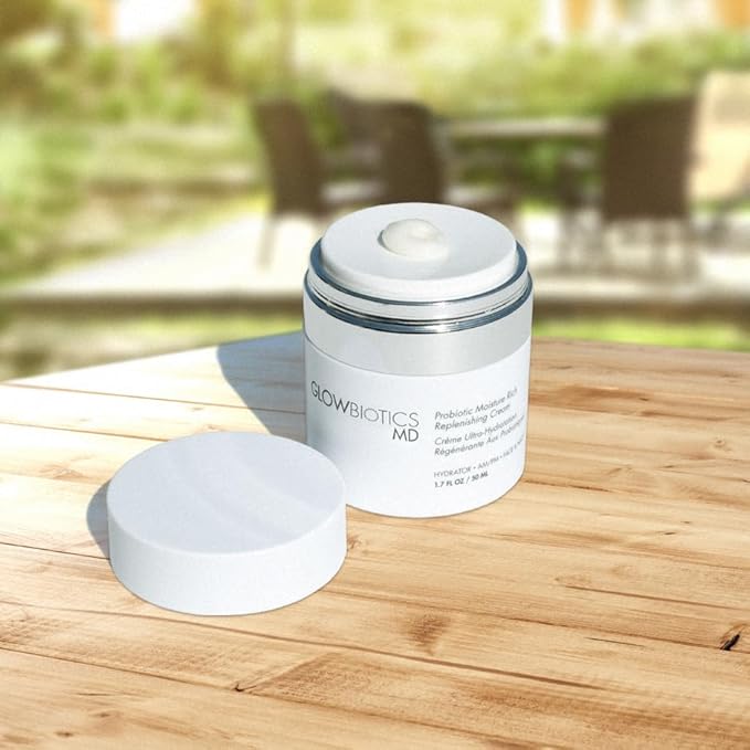 Glowbiotics Probiotic Multi-Brightening Cream - Dark Spot Corrector & Anti-Aging Face Moisturizer - 1.7 oz - Vitamin C & Peptides for Dry, Hormonal Skin