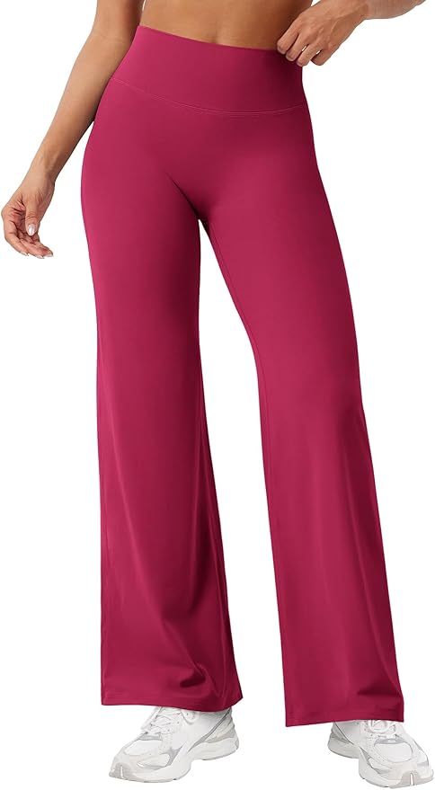 YEOREO Workout Leggings Womens No Front Seam Straight Leggings 29" / 31.5" / 33" High Waist Buttery Eddiy Gym Yoga Pants