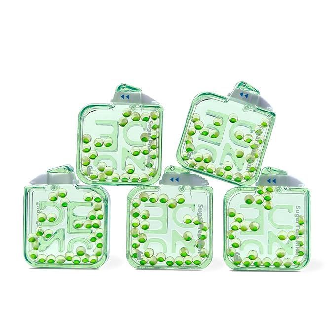 NUDE MINTS | Double Action Liquid Capsules | Mouth Watering Mint - Lasts 3x Longer - 3x Stronger - Extreme Bad Breath Solution For Adults - Sugar Free, 0 Calorie - Melon - 10 Pack - 300 Capsules