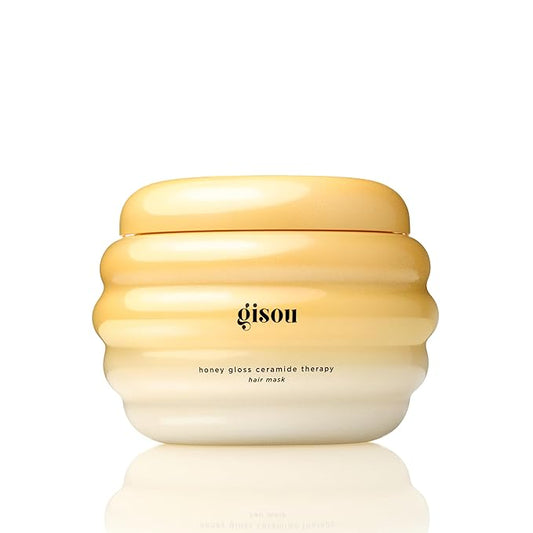 Gisou Honey Gloss Ceramide Therapy Hair Mask – Deep Repair & Hydration with Mirsalehi Honey, Ceramides & Hyaluronic Acid, 7.8 fl oz