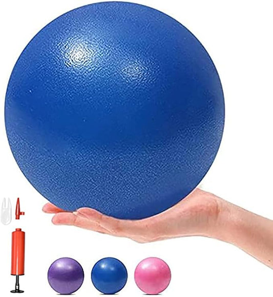6 Inch Exercise Pilates Mini Yoga Balls Barre for Home Stability Squishy Training Physical Therapy Improves Balance with Pump