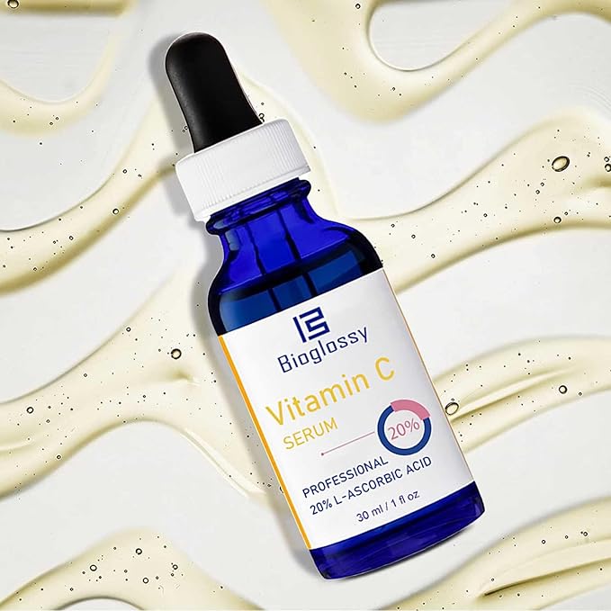 Vitamin C Serum 20%, Professional Vitamin C Face Serum Anti Aging Skin Care, Enhance Skin Radiance Reduce Fine Lines & Wrinkles for Women