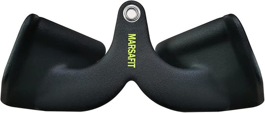 Home Gym Fitness Rowing T-bar V-bar Pulley Cable Machine Attachment, Bicep Curl Tricep Lat pulldown Bar Back Strength Training Handle Grips Lat Pull Down Bar for Seat Row Workout