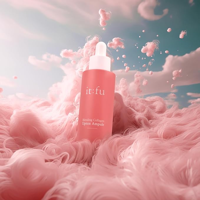 ITFU Blending Collagen UpTox Ampoule | Korean Skincare Secret, Face Serum with Salmon PDRN, Retinol & Retinal for Anti-Aging, Wrinkles, Fine Lines, Smile Lines & Lip Wrinkles, 1.01 oz / 30ml