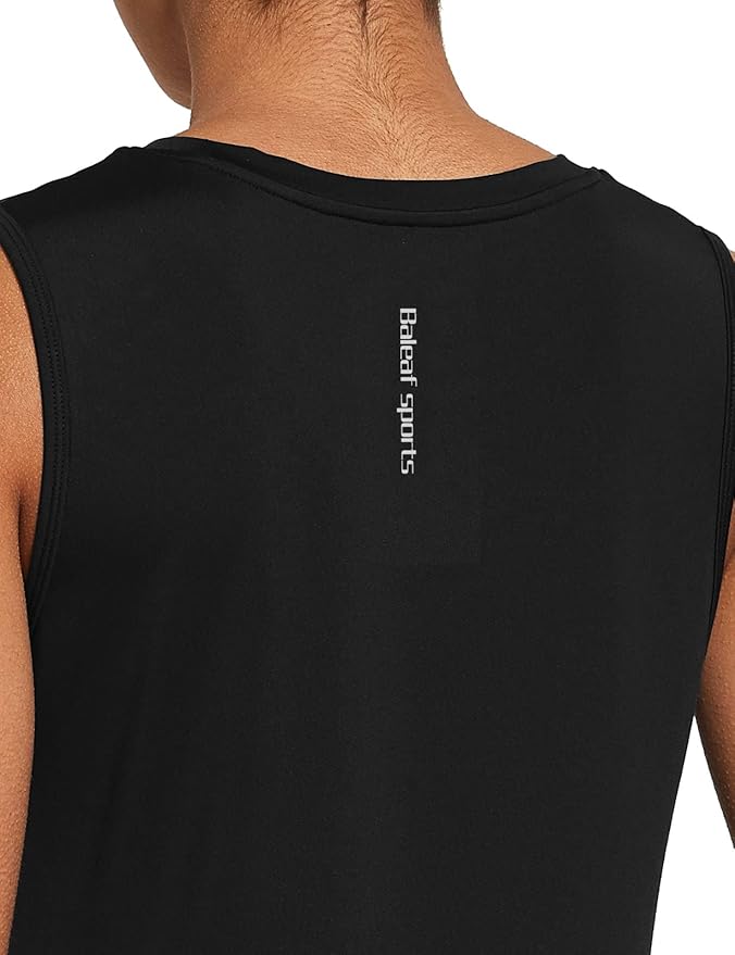 baleaf Workout Tank Tops for Women Sleeveless Running Athletic Loose Fit Yoga Tops Active Shirts Sports Gym Exercise
