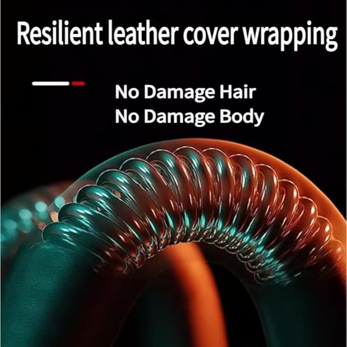 Twister Arm Exerciser,Adjustable Spring Workout Bar, Forearm Triceps Chest Enhanced Exercise Strengthener,Portable Home Fitness Equipment