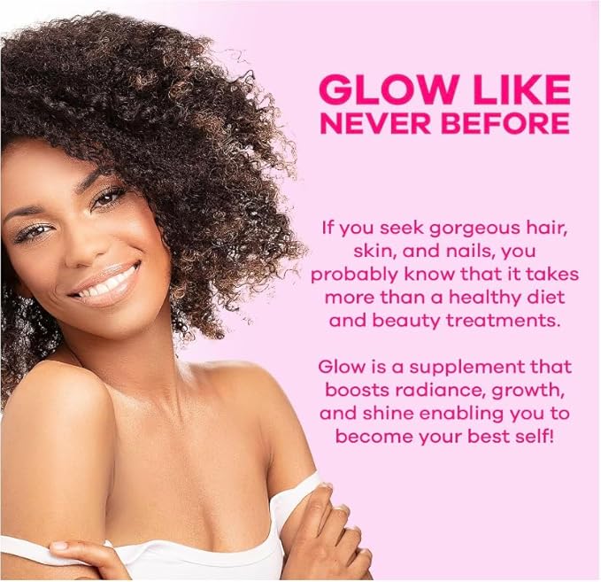 GOBIOTIX Hair Skin and Nails Vitamin Supplement - 10000mcg Biotin Pills with Hyaluronic Acid, Folate, Iron, Magnesium, and Zinc - Collagen Production, Hair Growth - 60 Servings