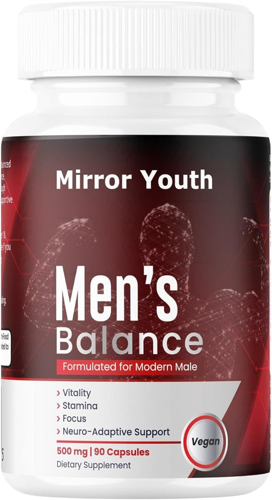Cistanche Tubulosa 400mg Men's Performance Supplement - Natural Vitality Energy Support with L-Citrulline, Black Maca, Ashwagandha, Pomegranate Herbal Complex