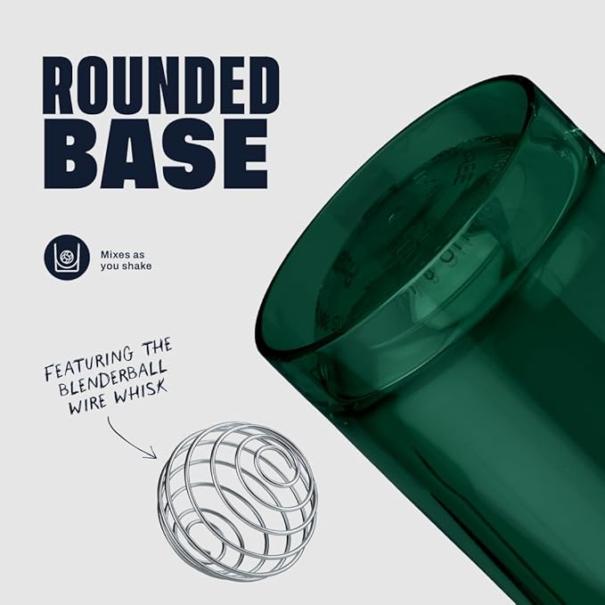 BlenderBottle Shaker Bottle Pro Series Perfect for Protein Shakes and Pre Workout, 28-Ounce, Full-Color Green