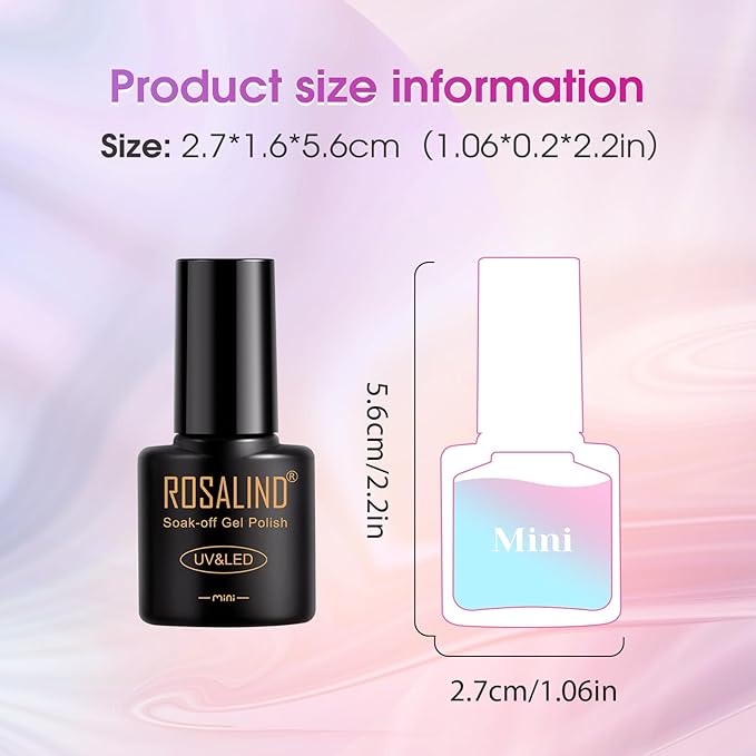 ROSALIND Gold Glitter Cat Eye Gel Polish - 12 Colors Magnetic Cateye Gel Nail Polish Set with Magnet Stick Golden Silk-like Effect Soak Off UV Set Sparkling Glitter Nail Art Collection