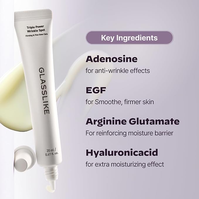 Wrinkle Care Duo : Superform Galvanic Booster and Glasslike Triple Power Wrinkle Spot Ampoule, 0.47fl. oz