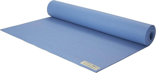 JadeYoga Harmony Yoga Mat - Durable & Thick Gym Fitness Mat, Non-Slip Natural Rubber Yoga Mat - Home Exercise & Stretching Mat, Workout Mat - Yoga, Pilates & Meditation for Women & Men
