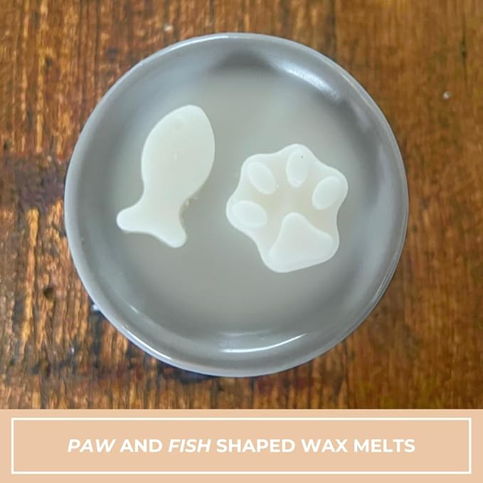 9oz Pet Odor Eliminator Wax Melts, Long-Lasting Vanilla Scented, Non Toxic, Pets Odor Eliminating Wax Cubes, Natural Plant-Based Wax Blend