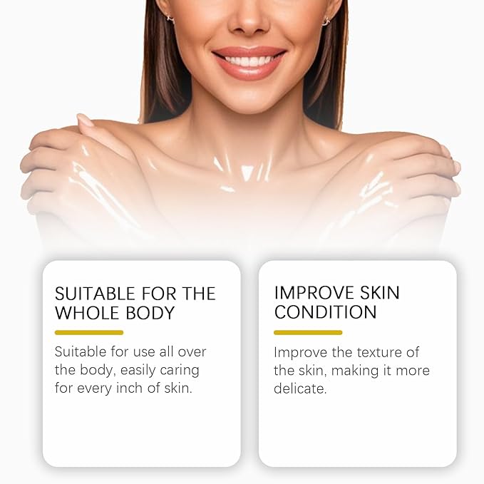 Magic Luxury Body Oil,Jojoba Ginger Extract – Skin Firming, Intense Hydration for Dry Skin, Nourishing Full Body Treatment, Non-Greasy Fast Absorbing Formula