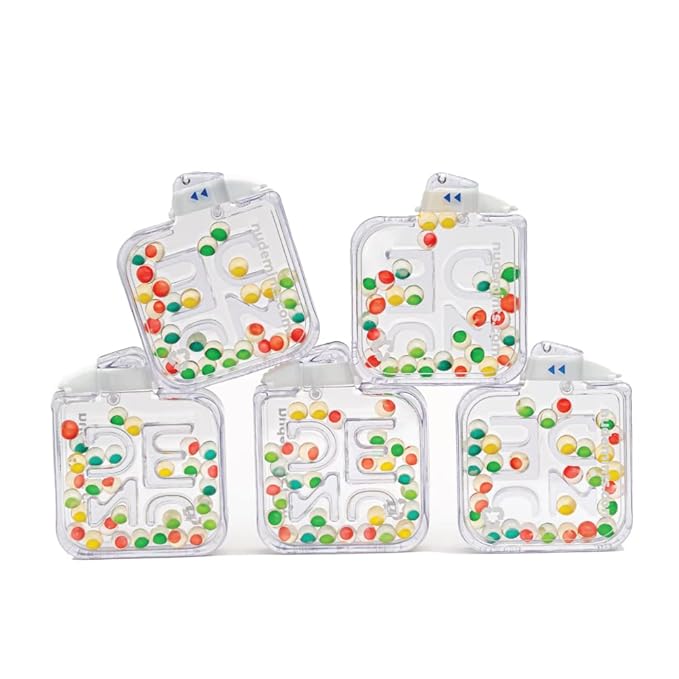 NUDE MINTS | Dual Action Liquid Capsules | Mouth Watering Mint - Lasts 3X Longer - 3X Stronger - Extreme Bad Breath Treatment For Adults - Sugar Free, 0 Calorie - All Flavors - 5 Pack - 150 Capsules