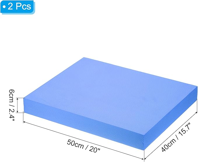 PATIKIL Balance Pad Non-Slip TPE Foam Pad Cushion Exercise Yoga Mat Knee Pad for Fitness Stability Core Training Stretching