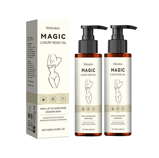Magic Luxury Body Oil,Jojoba Ginger Extract – Skin Firming, Intense Hydration for Dry Skin, Nourishing Full Body Treatment, Non-Greasy Fast Absorbing Formula (2)