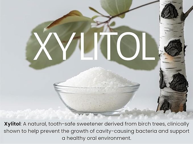 Mint Mouthwash, Safe to Swallow, Natural, Promotes Healthy Teeth, Mild Taste, No Burn, Fluoride Free, Alcohol Free, pH Balancing. 16.9oz (Pack of 2).