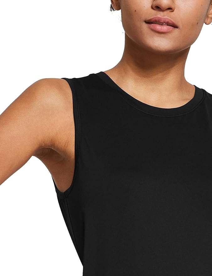 baleaf Workout Tank Tops for Women Sleeveless Running Athletic Loose Fit Yoga Tops Active Shirts Sports Gym Exercise