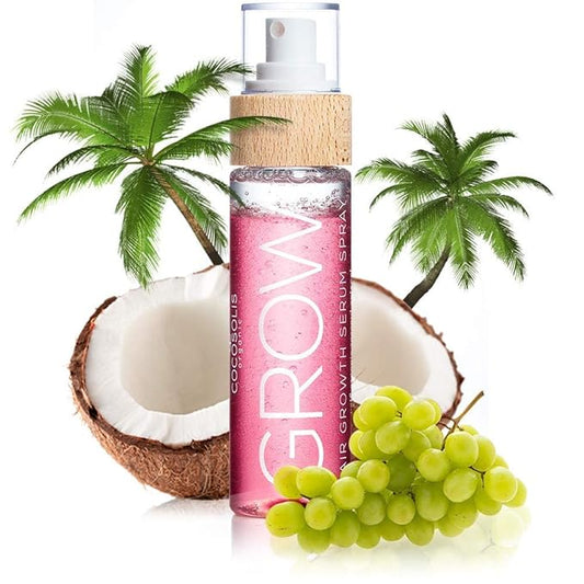 COCOSOLIS GROW Hair Growth Serum Spray - Hair Serum for Thick and Vibrant Hair - Hair Growth Vitamins to Repair Damaged Hair, Reducing Hair Loss, Faster Hair Growth - Hair Treatment for All Hair Type