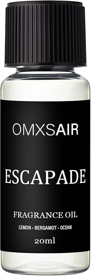 Luxury Hotel Scent Escapade Oil Diffuser Refill Kit | Long Lasting Essential Oil for Large Room,HVAC & Car Waterless Fragrance Diffusers| Nanotech Formula| Spa Calming Aromatherapy Oil (20ml/0.7FL oz)