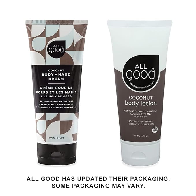 All Good Body Lotion (2-Pack, Coconut)