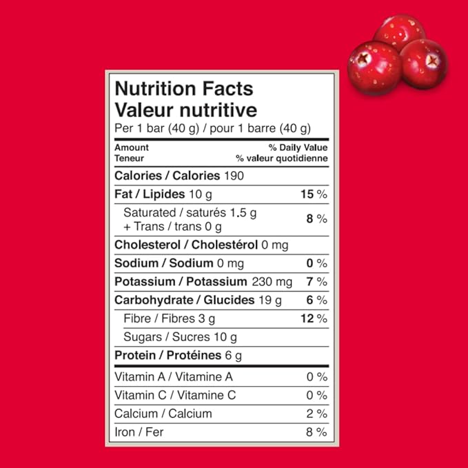 Taste of Nature Organic Peanut Snack Bar - Healthy, Gluten Free, Non GMO, Vegan Snack Bars with Mixed Nuts, Fruits and Seeds - 16-Count Snack Pack
