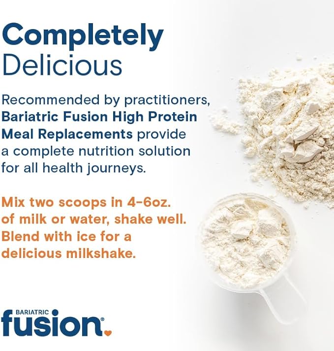 Bariatric Fusion Chicken Soup Meal Replacement 27g Protein Powder, 21 Serving Tub for Bariatric Surgery Patients Including Gastric Bypass and Sleeve Gastrectomy - No Gluten, Aspartame or Sugar