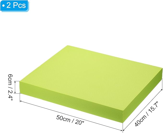 PATIKIL Balance Pad Non-Slip TPE Foam Pad Cushion Exercise Yoga Mat Knee Pad for Fitness Stability Core Training Stretching