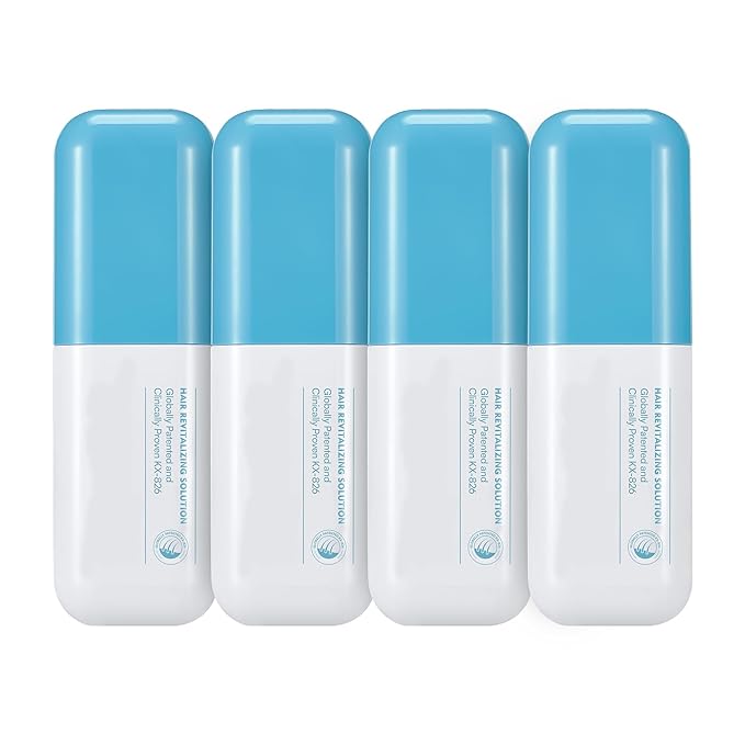 0.5% KX-826 Hair Growth Spray DHT Blocker Hair Thickening Regrowth Treatments,Oil Control Hair Loss Reduction 3-6 Months New Hair Visible,Hair Growth Products Men&Women-4 Month Supply 240ml