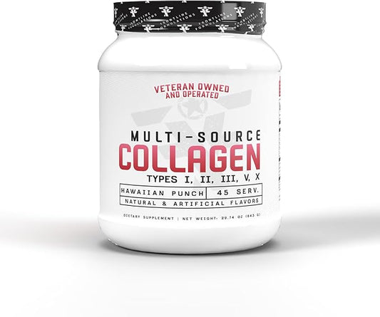 Multi-Source Collagen, Promotes Hair, Skin and Nail Health (Hawaiian Punch)