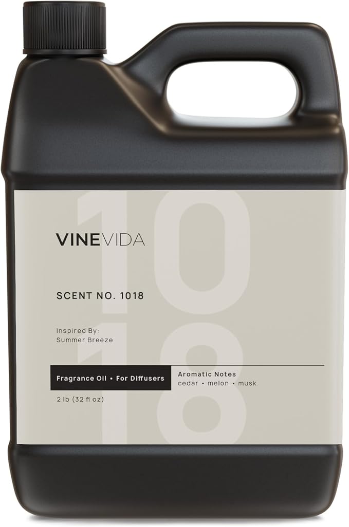 VINEVIDA (32oz) Hotel Fragrance Collection Diffuser Oil - Cold Air Diffuser for Home - Scent No.1018 Inspired by Ritz Carlton