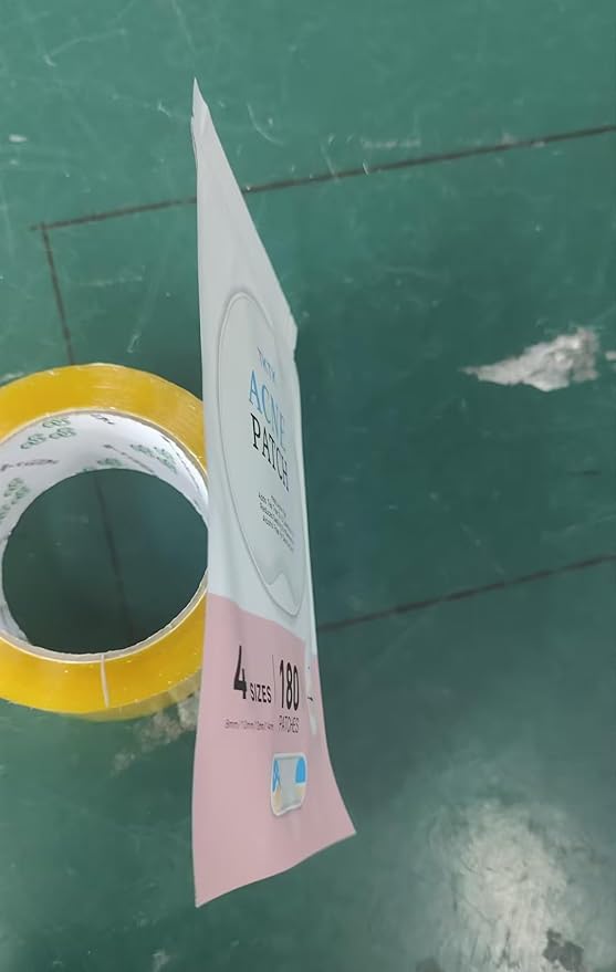 TKTK Hydrocolloid Acne Patches, Pimple Patches for Face with Tea Tree & Calendula Oil - 4 Sizes Clear Cover Stickers, Invisible for Day & Night Use (360 Count)