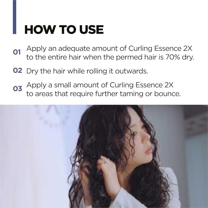 AMOS PROFESSIONAL Curl Defining Cream 2X | For Wavy and Curly hair | Anti-Frizz Hair Styling Gel, 2 in 1 Hydrate and Smooths, Korean Hair Essence, 5 fl. oz.