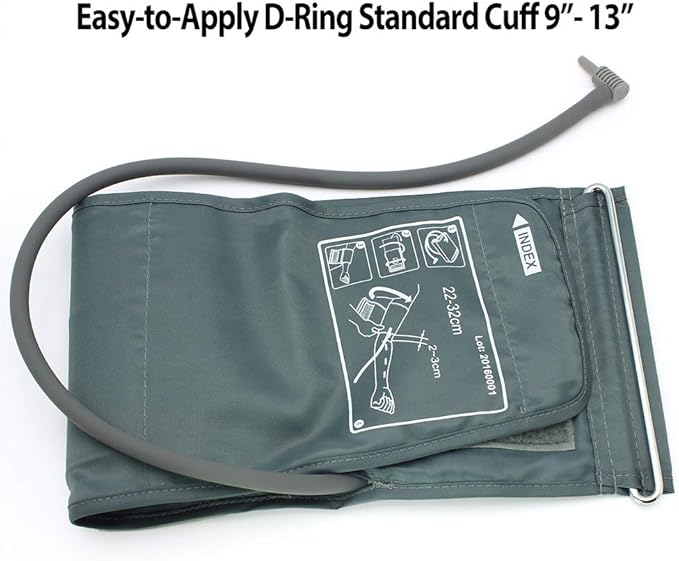 Blood Pressure Monitor, LotFancy Digital Sphygmomanometer, 180-Readings Upper Arm Medium Cuff (9-13")