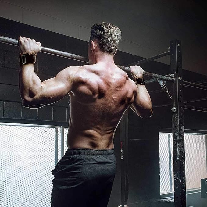 Wrist Straps for Weightlifting for Maximum Grip Support - Lifting Deadlift Strap & Weight Lifting Grips Gloves for Working Out Pull Up Deadlifting & Shrugs