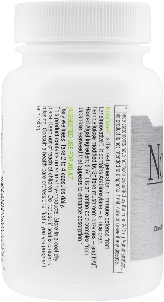Lane Innovative - Noxylane 4, Supports Immune Protection, Supports Peak NK Cell Activity and T and B Cell Defense (25 Servings) | 2-Pack