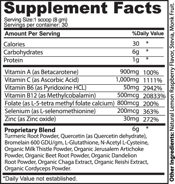 Mix-Fix Full Body Detox for Women & Men – Liver, Colon & Gut Support Drink – Full Spectrum Detox Powder Supplement – Milk Thistle, Turmeric & Beetroot – Digestive Health & Energy – 30 Servings