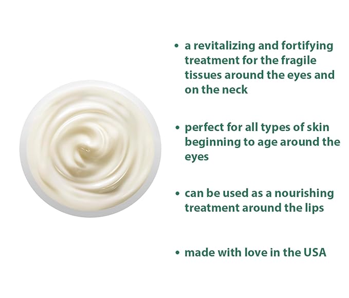 Raya Under-Eye & Neck Cream (408) - Revitalizing Anti-Aging Treatment for Eye Area & Neck, Tighten, Lift, Firm, Effectively Reduces Lines & Wrinkles, Expertly Formulated for Effective Neck Tightening