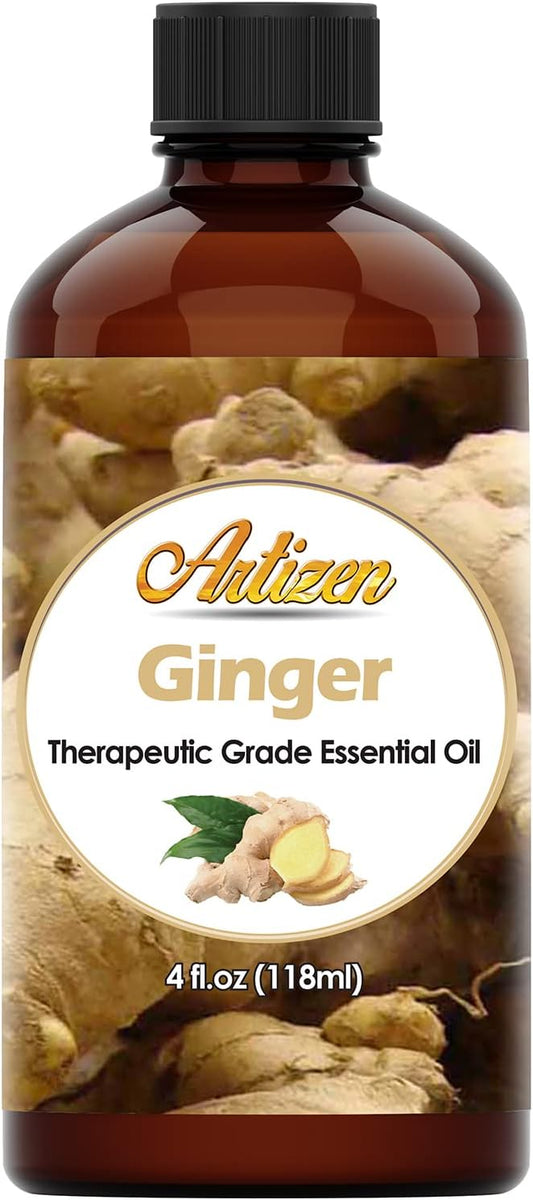 Artizen Ginger Essential Oil, 4oz – Pure Ginger Oil