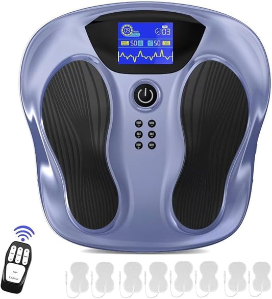 Creliver Foot Nerve Muscle Stimulator Pro, EMS/TENS Foot Massager for Neuropathy Pain Relief and Leg Circulation, TENS Muscle Stimulator – Christmas Gift for Women & Men