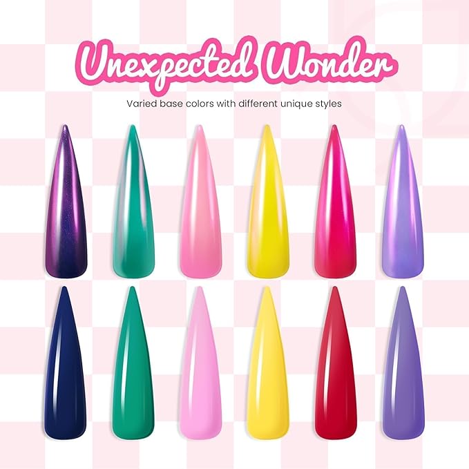 beetles Gel Polish Glitter Chrome Nail Powder for Gel Nail,Mermaid Premium Salon Nail Glitter Mirror Pearl Effect Manicure Kit for Nail Art Design, 1g for Girls 2024 Nail Trend DIY