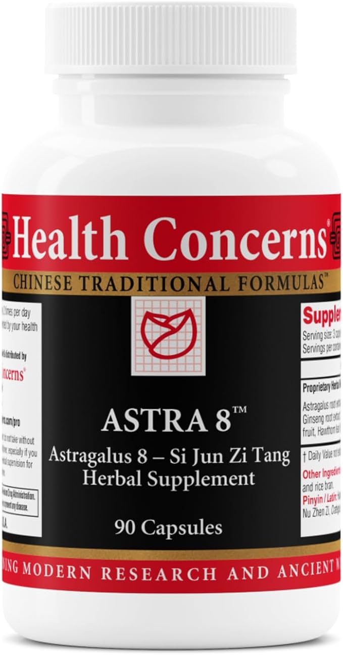 Health Concerns Astra 8 – Immune System Support & Fatigue Help – Adrenal Fatigue & Energy Boost Supplement – Adaptogenic Herbal Blend with Astragalus & Ginseng – 90 Capsules