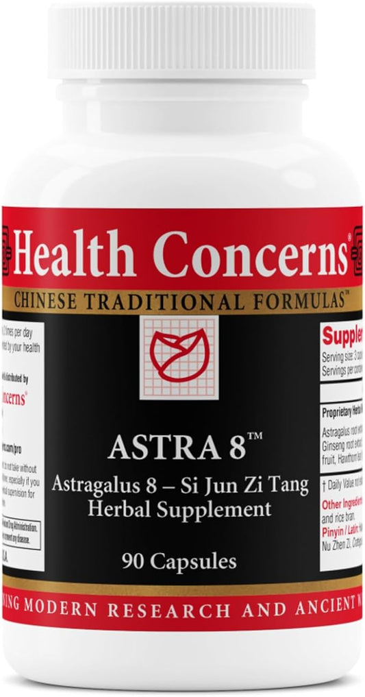 Health Concerns Astra 8 – Immune System Support & Fatigue Help – Adrenal Fatigue & Energy Boost Supplement – Adaptogenic Herbal Blend with Astragalus & Ginseng – 90 Capsules