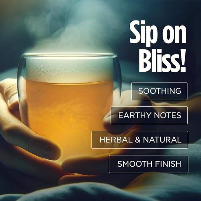 VitaCup Sleep Fuel Instant Tea Packets for Deep REM Sleep, Relax & De-Stress w/Chamomile, Magnesium, Vitamin D3, Coconut Water, Coconut Milk, Potassium, Calming for Full Body Relaxation, 24Ct