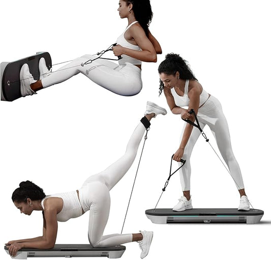 BERTER Gravity Station Smart Home Gym, Full Body Strength Cable Machine Training, All in One Gym with 3 Training Modes, Portable Workout Exercise Equipment