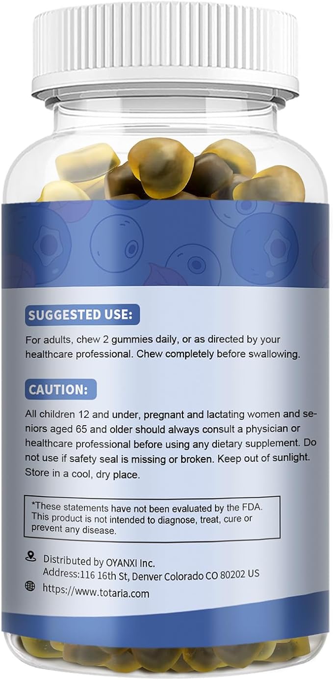 Sugar Free Ashwagandha Filled Gummies w/Vitamin D3, Magnesium Glycinate, Rhodiola, Ultra Strength Ashwa Root Supplements for Women & Wen, for Relaxation, Energy, Cortisol Gummies